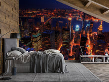 Load image into Gallery viewer, New York Cityscape Wallpaper Mural: 3D Peel and Stick Wall Decor
