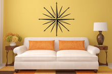 Load image into Gallery viewer, Compass Navigation Design Interior Wall Graphic Decal Sticker Vinyl Mural Leaving Bedroom Room Home Decor FREE SHIPPING L200