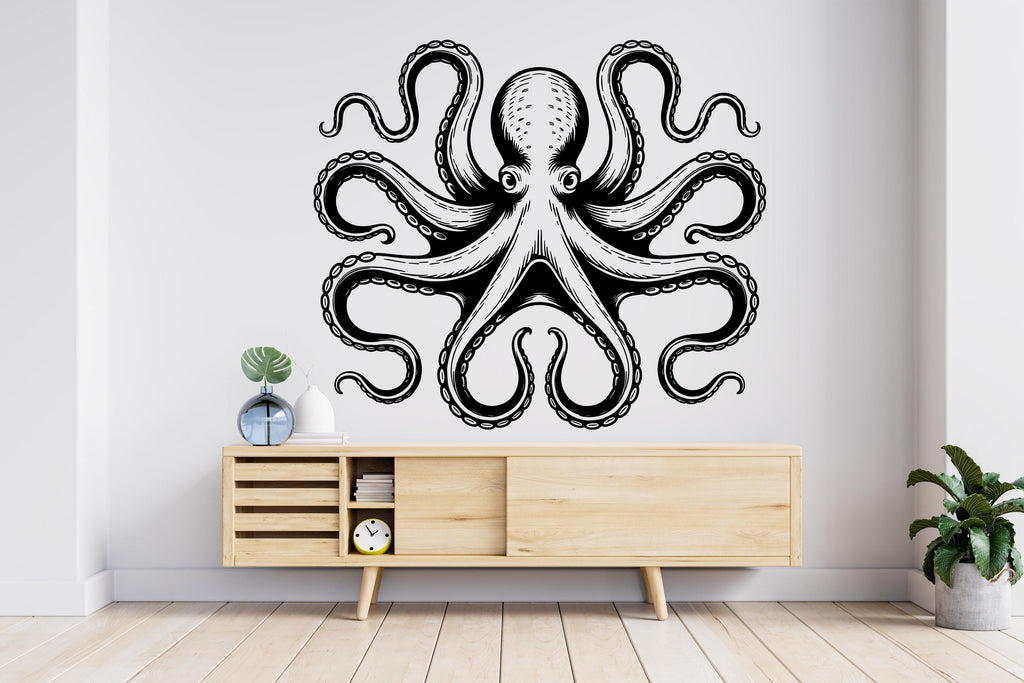Octopus Car Decal: Vinyl Tentacle Art Stickers