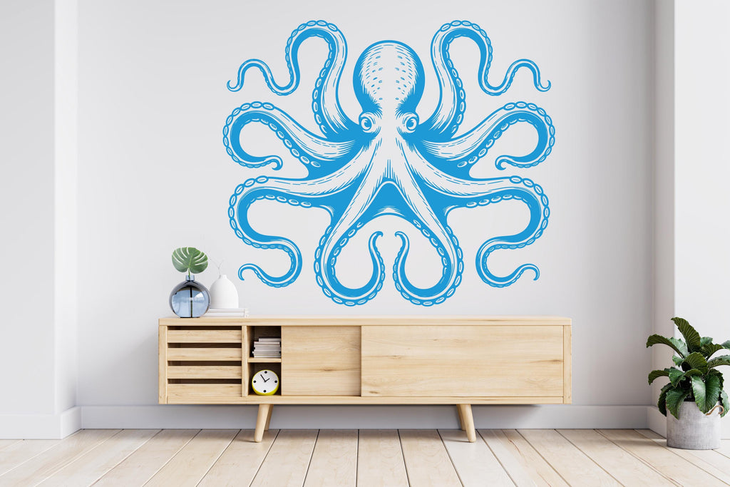 Octopus Car Decal: Vinyl Tentacle Art Stickers