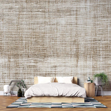 Load image into Gallery viewer, 3D Woven Linen Texture Wallpaper Mural | Neutral Modern Wall Decor | Stylish Bold Wall Art for Bedroom Living Room Office | Gift Home