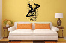 Load image into Gallery viewer, Live Laugh Love Girl Shirt Design Wall Decal Sticker Vinyl Mural Bedroom Leaving Room Home Decor FREE SHIPPING L238