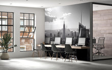 Load image into Gallery viewer, NYC Skyline Wall Mural – Black White Empire State Wallpaper, Office Modern Decor Vn884
