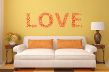 Load image into Gallery viewer, Love Word Art Typography Beautiful Interior Wall Decal Sticker Vinyl Mural Bedroom Leaving Room Home Decor FREE SHIPPING L226
