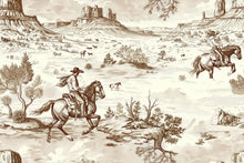 Load image into Gallery viewer, 3D Vintage Cowboy Western Wallpaper Mural | Rustic Wild West Wall Decor | Stylish Bold Statement Wall Art for Bedroom Kids Room Living Room