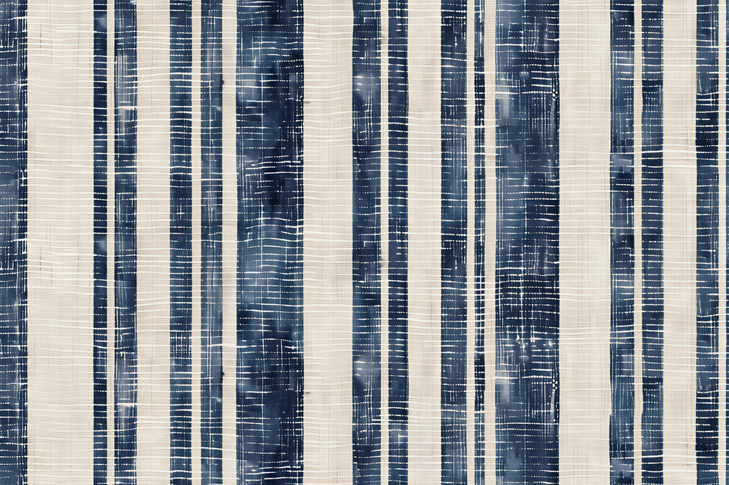 Modern Navy Stripe Wallpaper Mural | Bold Abstract Wall Decor | Stylish Contemporary Statement Wall Art for Living Room Bedroom Office