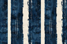 Load image into Gallery viewer, Modern Navy Abstract Stripe Wallpaper Mural | Bold Blue &amp; Beige Wall Decor | Stylish Contemporary Statement Wall Art for Living Room Bedroom