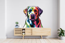 Load image into Gallery viewer, Labrador Dog wall decal Dog decor Dog wall art Decal Dog Lover Animals Labrador decal Dog Bathroom Wall Decals Stickers Vinyl 913RS