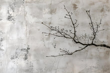 Load image into Gallery viewer, Minimalist Tree Branch Wallpaper Mural – Modern Wabi-Sabi Textured Wall Decor, Japanese Zen Style, Stylish Bold Room Accent, Unique Gift