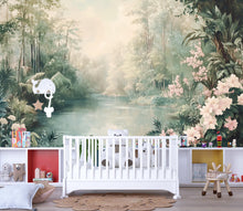 Load image into Gallery viewer, Floral River Wall Mural – Nature Landscape Wallpaper Vn970