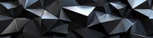 Load image into Gallery viewer, Futuristic Geometric Car Wrap, Matte Black Polygon Vinyl for Trucks and SUVs, Cyber Design Vehicle Wrap, Luxury Gift for Car Enthusiasts