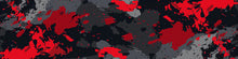 Load image into Gallery viewer, Urban Red Camo Car Wrap For Mustang | Custom Matte Vinyl | Military Style Street Wrap | Gift For Car Lovers | Stealth Racing Graphic