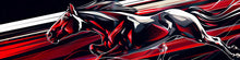 Load image into Gallery viewer, Black Red Mustang Horse Car Wrap | Custom Racing Vinyl | Muscle Car Wrap | Gift For Car Lovers | Show Car Graphics | Holiday Automotive Art