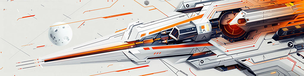 Futuristic Circuit Lamborghini Wrap | Orange Silver Vinyl Design | Gift for Him | Holiday Car Lover Gift | Supercar Art Wrap