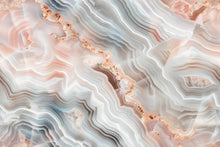 Load image into Gallery viewer, Agate Stone Wallpaper, Crystal Wall Mural, Luxury Geode Design, Modern Abstract Wall Decor, Peel and Stick Stylish Room Accent Wallpaper