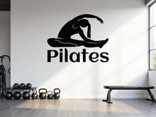 Load image into Gallery viewer, Pilates Wall Decal Pilates Wall Sticker Yoga Wall Art Pilates Wall Decor Gym Wall Decal Gym Wall Sticker Gym Wall Art Meditation Decal 682LU