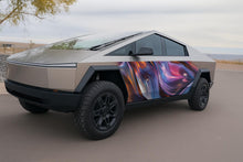 Load image into Gallery viewer, Galaxy Swirl Car Wrap for Ford Truck, Full Side Vinyl Decal, Colorful Abstract Pickup Wrap, Custom Vehicle Graphics, Car Lover Gift