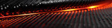 Load image into Gallery viewer, Luxury Sport Car Wrap, Black Carbon Fiber Texture with Red Glow Streak, Full Vehicle Vinyl Graphics for Supercars, Exotic Car Gift