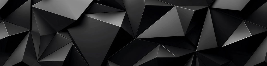 Matte Black Geometric Truck Wrap, Futuristic Polygon Vinyl Design for Pickup and SUV, Off-Road Car Wrap Gift for Him, Modern Holiday Vehicle