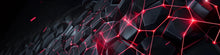 Load image into Gallery viewer, Futuristic Red Circuit Car Wrap, Black Sport Coupe Vinyl Graphics, High-Tech LED Style Vehicle Wrap Gift, Cyber Design for Car Lovers