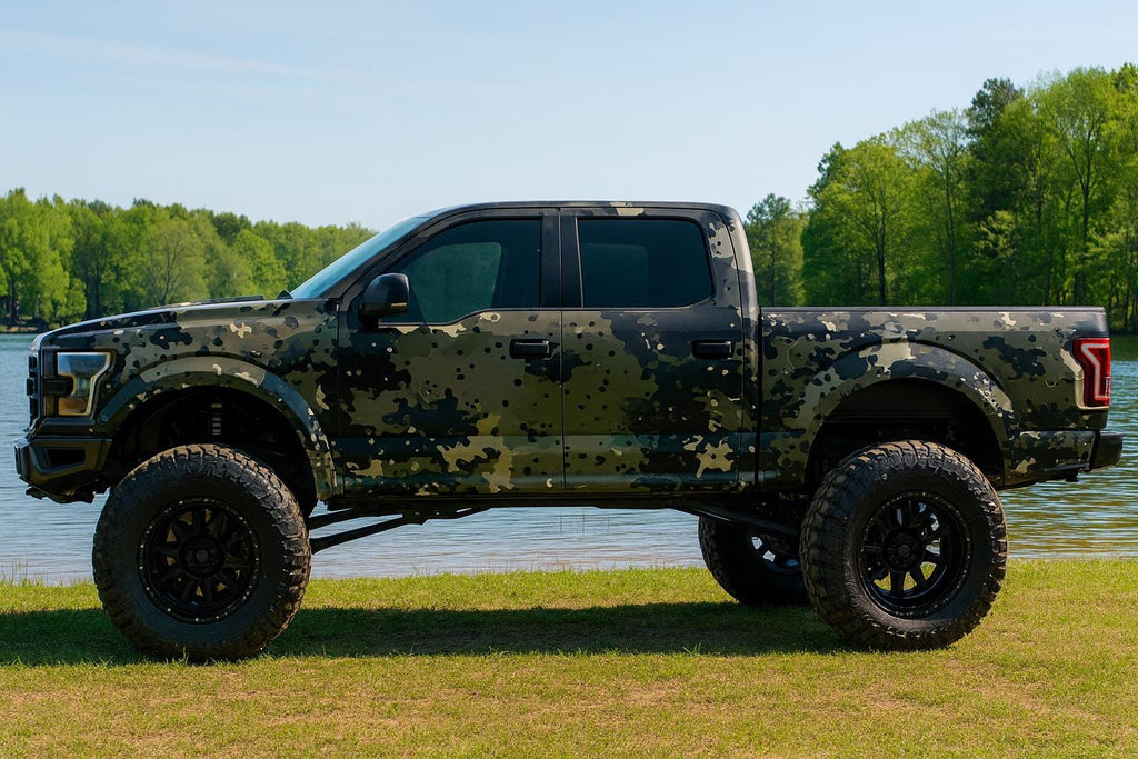 Tactical Camo Truck Wrap | Military Camouflage Vinyl Car Wrap for Pickup or SUV | Offroad Adventure Vehicle Wrap | Gift for Hunters