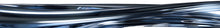 Load image into Gallery viewer, Chrome Ocean Motion Boat Wrap – Metallic Silver And Blue Vinyl Wrap – Marine Grade Boat Decal – Custom Full Side Graphic Wrap – Liquid Metal