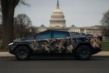 Load image into Gallery viewer, Urban Stealth Camo Cybertruck Wrap | Tactical Military Vinyl Design | Gift For Tesla Lovers | Futuristic Full Car Wrap | Army Style