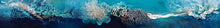 Load image into Gallery viewer, Coral Depths Boat Wrap – Realistic Underwater Reef Vinyl Wrap – Marine Grade Boat Decal – Custom Full Side Wrap – Ocean Coral Design Blue