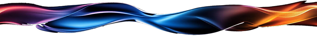 Neon Wave Boat Wrap – Red Blue Gradient Vinyl Wrap – Marine Grade Full Side Wrap – Futuristic Flow Design – Custom Glossy UV-Resistant Boat