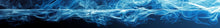 Load image into Gallery viewer, Blue Inferno Boat Wrap – Ocean Wave Vinyl Wrap – Marine Grade Full Side Boat Decal – Electric Blue Smoke Design – Custom Glossy Marine