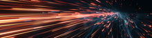 Load image into Gallery viewer, Hyper Speed Car Wrap | Futuristic Light Trail Vinyl Design | Gift for Him | Racing Supercar Wrap | Holiday Car Lover Gift