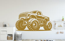 Load image into Gallery viewer, Monster Truck Wall Decal, Monster Truck wall stickers, Monster Truck Wall sticker, Monster Truck wall art Kids room Decal Nursery 150DE