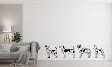 Load image into Gallery viewer, Dog wall decal Dog decor Dog kids Dog wall art Decal Dog Lover Animals Pet wall decal Dog Themed Wall decor Wall Decals Stickers Vinyl 693LU