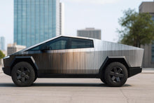 Load image into Gallery viewer, Brushed Steel Truck Wrap | Metallic Gradient Car Vinyl | Car Lover Gift for Him | Futuristic Vehicle Wrap | Holiday Luxury Car Lover Gift