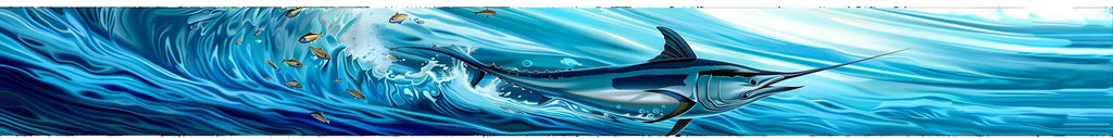 Sailfish Boat Wrap – Realistic Ocean Marine Vinyl Design for Fishing Boats, Sport Boats & Offshore Racers | Custom Deep Sea Boat Wrap