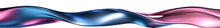 Load image into Gallery viewer, Metallic Wave Fusion Boat Wrap – Blue And Magenta Vinyl Wrap – Custom Full Side Marine Wrap – Luxury Boat Decal – Glossy 3D Wave Design