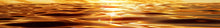 Load image into Gallery viewer, Golden Tide Boat Wrap – Metallic Gold Water Vinyl Wrap – Marine Grade Boat Decal – Custom Full Side Wrap – Glossy Wave Reflection Design