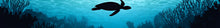 Load image into Gallery viewer, Sea Turtle Reef Boat Wrap – Ocean Marine Vinyl Wrap – Underwater Coral Reef Design – Custom Boat Decal – Full Side Wrap in Blue Gradient