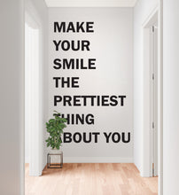 Load image into Gallery viewer, Dental wall decor Smile Stickers Clinic Decal Door Wall Sticker Décor Tooth Art 489RS