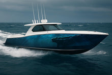 Load image into Gallery viewer, Abyss Predator Boat Wrap – Deep Sea Creature Marine Vinyl for Sport Boats, Cruisers &amp; Offshore Fishing | Underwater Monster Boat Graphics