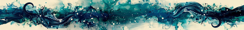 Inkstorm Kraken Boat Wrap – Ocean Ink Abstract Marine Vinyl Design for Offshore Boats, Cruisers & Sport Fishing | Nautical Tentacle Art Wrap