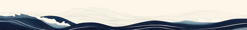 Abyss Horizon Boat Wrap – Abstract Ocean Wave Vinyl Wrap – Marine Grade Full Side Boat Decal – Minimal Modern Line Art Design