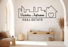 Load image into Gallery viewer, Real Estate Wall Decor Office Wall Decal Relator Business Worker Real Estate Office Decoration Motivation Stickers Mural Unique Gift 985RS