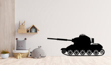 Load image into Gallery viewer, Tank Wall Decal, US Military Wall Decal Hero Soldier Army Kids , Military Tank Sticker for Kids Room, Boys Room, Army Nursery Decor 706LU