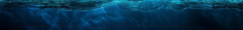 Deep Ocean Blue Boat Wrap – Marine Vinyl Yacht Wrap | Underwater Wave Texture Design | Luxury Sport Boat & Cruiser Wrap