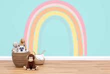 Load image into Gallery viewer, Pastel Rainbow Wall Decal for Nursery – Large Soft Rainbow Sticker, Baby Room Wall Art, Gender Neutral Kids Room Decor, Peel &amp; Stick