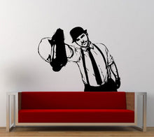Load image into Gallery viewer, Mafia Man Killer Gangster With A Gun Bada Bing Wall Decal Sticker Vinyl Mural Leaving Bedroom Room Home Decor FREE SHIPPING L372