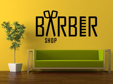 Load image into Gallery viewer, Wall Decal Vinyl Sticker Decals Peal And Stick Cheap Decor Art Hair Salon Beauty Barbershop Logo Sign Emblem L395