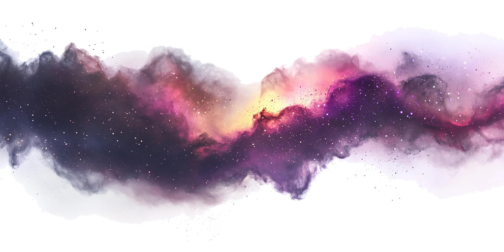Galaxy Nebula Wall Decal • Cosmic Space Wall Art Sticker for Bedroom & Living Room • Starry Sky Mural • Celestial Removable Wall Decor