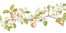 Load image into Gallery viewer, Pear Blossom Wall Decal, Flowering Branch Wall Sticker, Nursery Fruit Tree Mural, Botanical Peel &amp; Stick Wall Art, Kids Room Nature Decor